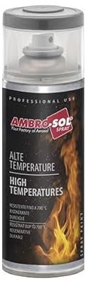 BOMBOLETTA VERNICE SPRAY ALTA TEMPERATURA TRASPARENTE 400ml AMBRO-SOL