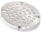 STEADYKLEEN - 3.5-inch Commercial Sink Strainer on 3 Tier Sink Twist Waste Drain, Durable Flat Kitchen Strainer with Tabs, (not Meant for Residential use)