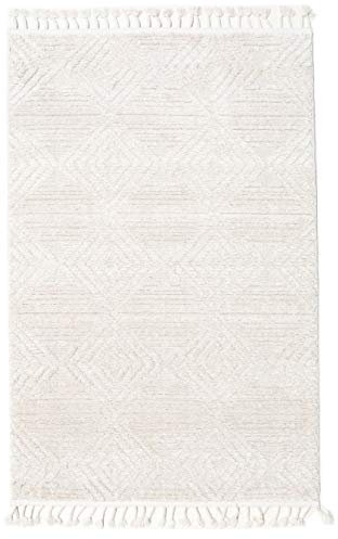 RugVista Taj Teppich - Cremeweiß Teppich 120x180 Moderner Teppich