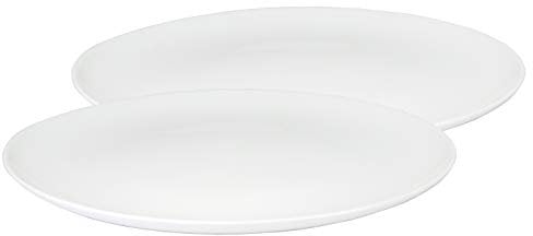 Arcoroc Pizza- Pasta- oder Burger/Steakteller aus Opalglas - Premium-qualität (2, Pizzateller)