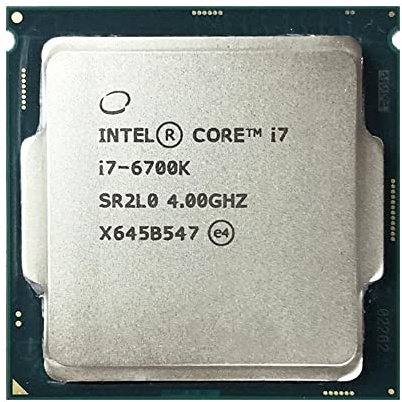 Intel Core I7-6700k I7 6700K I7 6700 K 4.0 GHz Used Quad-core Eight-Thread 91W CPU Processor LGA 1151