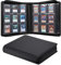 Sibonic Toploader-Binder, hält 360 Toploader, 9 Pocket Top Loader Binders