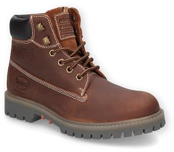 Dockers by Gerli Mujer Botas Militares, señora Botines,Forro cálido,Botas de Cordones,Botas,Medias Botas,Botines,Desert,38 EU / 5 UK