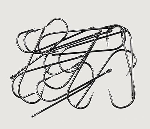 Koike Widemouth Hooks Extra Strong Sea Fishing Hooks (1/0 to 6/0-10 Pack) (1/0)