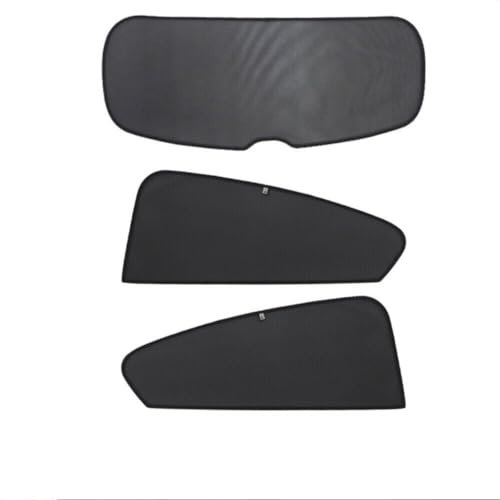 XTRM-CAR Sonnenschutz Blenden für BMW 1er E87 (2003-2011) 5 Türen ideal angepasst, UV-Schutz, Hitzereduktion (Komplettes Set)