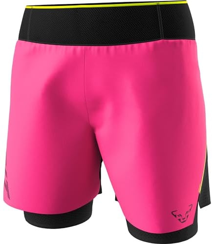 DYNAFIT Damen DNA Ultra 2/1 Shorts, pink glo, XS
