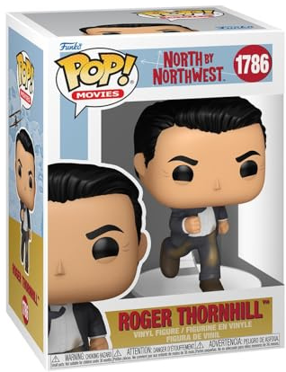 Funko POP! Movies: North by Northwest - Roger Thornhill | Offizielles Drama Merch - Vinyl Sammelfigur als Regal Deko - Geschenkidee zum Geburtstag für Fans und Sammler