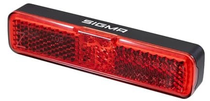 SIGMA EOX RL Fahrrad Rücklicht Mit und Ohne Bremslicht für Gepäckträger - E-Bike Fahrradlicht Hinten ist StVZO-Zugelassen & IP44 Wetterfest - Rücklicht Fahrrad mit Reflektor & Hoher Sichtbarkeit