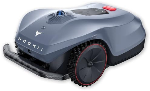 HOOKII Neomow X Pro Mähroboter ohne Begrenzungskabel, bis 6000㎡, 3D LiDAR SLAM+Vision Fusion Kartierung, Keine RTK-Station Erforderlich, mit 4G Modul und GPS, Schnitthöhe 30-85 mm, 45% Steigung, Leise
