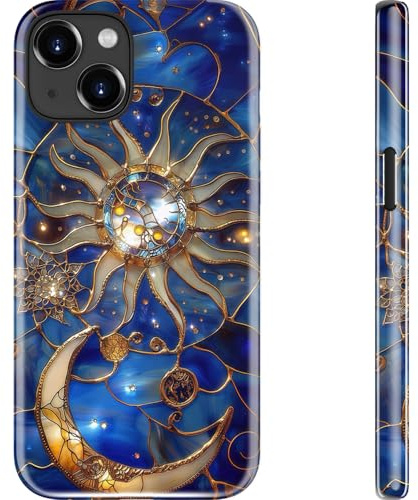 ESDOT for iPhone 15 Plus Case,Cute Preppy Floral Cover for Women | Compatible with Magsafe, Dual-Layer Hard Shell + Soft Silicone, Trendy Aesthetic Y2K Phone Cover for Girls