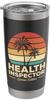 Vintage Health Inspector Health Inspection Stainless Steel Insulated Tumbler