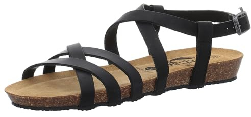 PLAKTON Damen Sandalen FRAN VALI 405184 negro