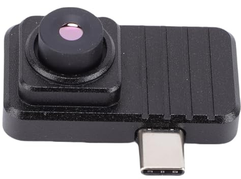 Fabater Telecamera Termica per Smartphone Design Compatto e Robusto per Ispezioni e Diagnostica Realizzata in Lega di Alluminio Risoluzione 160×120