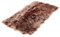 Reissner Lammfelle Tibet Lammfell Auflage TP1 60x120cm Farbe braun/weiß (Tops) JYB11 TP1