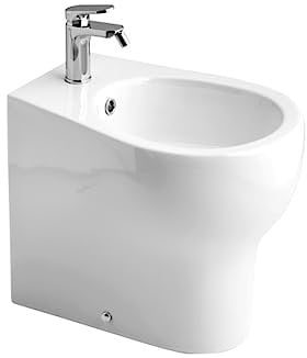 Bidet a terra installazione filo muro modello Soave