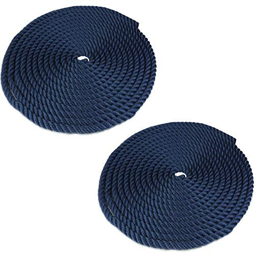 Savage Island 2 x 16mm Docking Boat Yacht Lines Mooring Sailing Rope - Heatsealed Both Ends