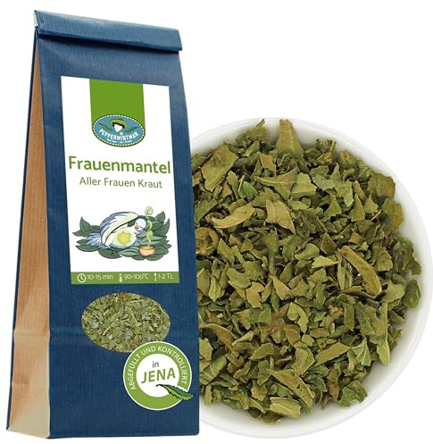 Frauenmanteltee 500g - hocharomatische Frauenmantelblätter - 'Aller Frauen Kraut' - 100% naturbelassen, Kräutertee