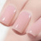 Vishine 15ml Smalto Semipermanente Gel Gelatina Nudo Smalto Gel UV LED Rosa Traslucido Smalto Gel Lattiginoso Brillante Colore Lattiginoso Manicure