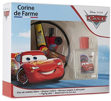 Corine de Farme - Coffret Cadeau Cars Disney - Eau de Toilette 50ml + Disque Volant