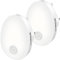 Lyridz Plug in Night Light for Hallway, Motion Sensor Night Lights, Dimmable Cold White Bright Smart LED Light,1-120LM for Bedroom, Baby Room, Stairs, Cabinet, Kitchens, Toilet, Hallway(2Pack)