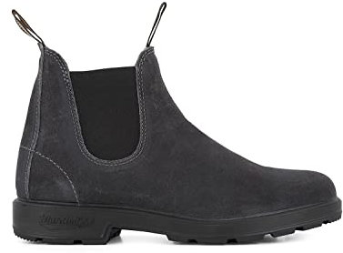 Blundstone 1910 Chelsea Stiefel Aus Stahlgrauem Wildleder 3.5
