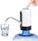 RevolutionLine - Dispensador de Agua automático Recargable | Acoplable a garrafas y Botellas | Bomba de Agua con pulsador a presión Que propulsa el Agua | Compatible con roscas universales