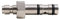 TUXING PCP Paintball Füllsonde, 9mm OD Schnellfüll-/Ladesonde, Schnellkupplung Edelstahl gerade Air Tool Fittings für evanix, Logun, Webley, FX Hatsan Air Rifle Gun