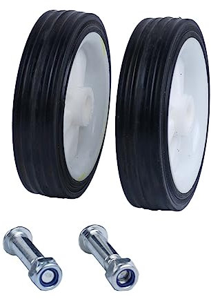 QOXEZY Ruedas Giratorias Industriales Para Compresores de Aire - Accesorios de 5 a 6 Pulgadas Con Absorción de Golpes - Silenciosas y Antideslizantes