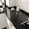 HotDecor Black Marble Wallpaper Peel and Stick Gloss Black Vinyl Wrap for Furniture Washable Kitchen Worktop Covering Vinyl Self Adhesive Wallpaper Marble Sticky Back Plastic Roll 60cm X 300cm