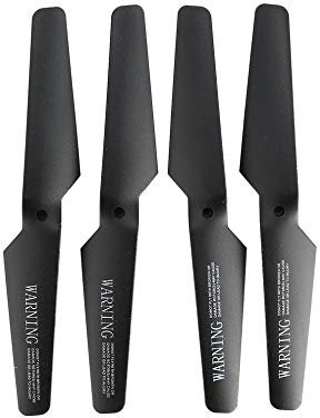 ALPGEN 2 Paare CW/CCW Propellerstütze Blade/Fit für SYMA X5C RC Drone Quadcopter Flugzeug UAV Ersatzteile Zubehör Bauteil Schwarz Ersatzpropeller