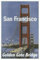 mrdeco Holz Schild 12x18cm San Francisco Golden Gate Urlaub USA Holzschild