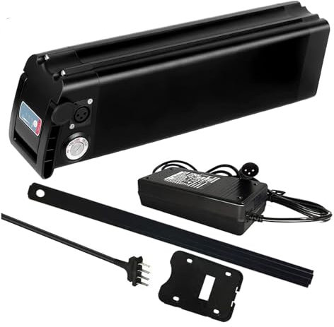 JHKJ Batterie Li-ION 48 V, 10ah, 12,5 ah, 15ah, 20ah, Batterie au Lithium, 48 Volts, pour Moteur 250W, 500W, 750W, 1000W,48v10ah