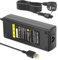 PASUKTER 20V 6.75A 135W Cargador Adaptador para Lenovo Thinkpad T440P T450P T460P T530 W550 Ideapad Y40 Y50 Y70 Legion Y700 Y520 Notebook, 11 * 5mm
