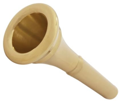 Abaodam Durable Horn Mundstück Aus Reinem Kupfer Leichtes Und Kompaktes Zubehör Für Hornspieler Geeignet Für Schule Konzerte Und Proben
