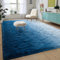 DweIke Luxuriöser Teppich, modern, für den Innenbereich, Wohnzimmer, Schlafzimmer, Heimbereich, Hochflor, flauschiger Teppich für Mädchen, Kinderzimmer, rutschfest, rechteckig, farbenfroher