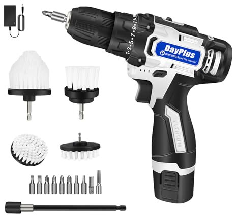 Bürstenaufsatz Akkuschrauber 8er Set Akkuschrauber Bürstenaufsatz, Reinigungsbürste Bohrmaschine, Felgenbürste, Polsterbürste, Auto, Drill Brush Set für Felgen/Fliesen/Küche/Böden/Auto/Badewanne