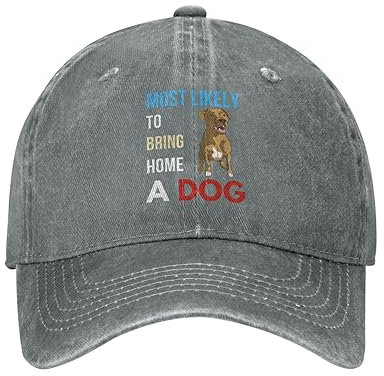 „Most Likely to Bring Home A Dog-Mütze für Herren, Baseball-Mütze, Trendige Kappe