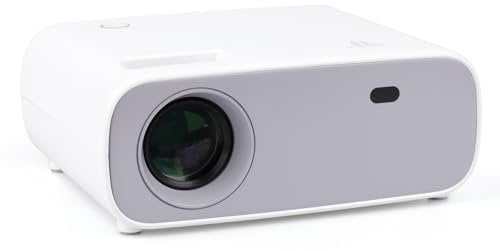 2024 New Upgraded Mini Projector with Enhanced Features, 5G WiFi, Full HD 1080P, Bluetooth Support, 20000 Lumens for Home Cinema, Compatible with Smartphones, Android/iOS/TV Stick /PS5 yellow