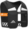 ONETOALL Laufweste für Damen und Herren, Running Vest Leicht, Reflektierende Trinkweste Laufen, Verstellbare Jogging Weste mit Laufhandytasche, Lauf Weste mit 6 Taschen für Marathon, Joggen, Radfahren