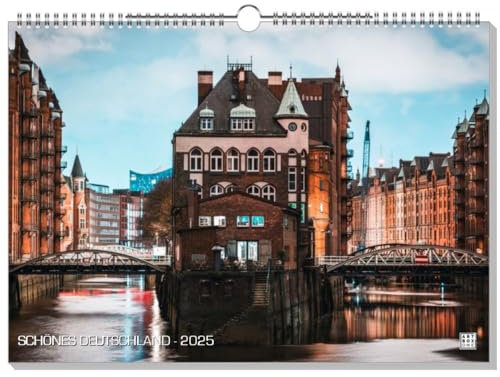 artboxONE Kalender 2025 SCHÖNES Deutschland Wandkalender A3 2025 Reise