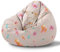 DreamRoots Sitzsack Kinder mit füllung - Sitzkissen Kinder Boden - Kinderzimmer Möbel - Sitzsäcke fürs kinderzimmer - Bean Bag S Gray Mouse