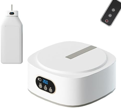 ZQBXHDZW Tragbarer WäSchetrockner,WäSchebeutel,Elektrischer Mini FüR Drinnen,Faltbarer WäSchestäNder,Platzsparend,Schnelles Trocknen Mit Warmer Luft Zuhause,Wohnung,Wohnmobil Und Reisen(White)