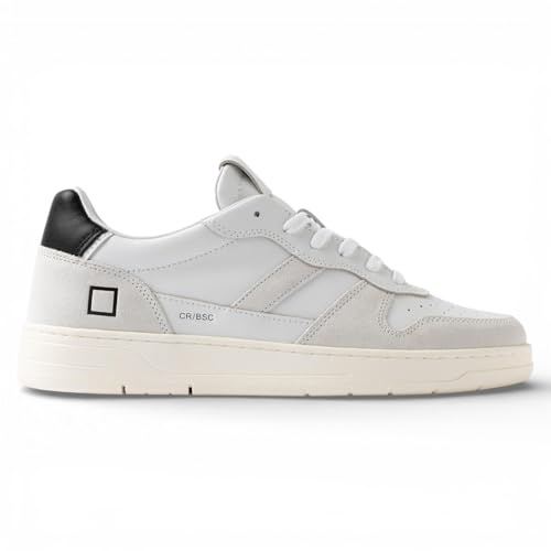 Date Sneakers Uomo Court 2.0 Basic White-Black