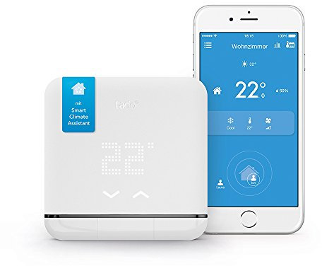 tado° V2 Climatización Inteligente, Asistente Climático para tu Aire Acondicionado, Wifi, Funciona con Amazon Alexa, el Asistente de Google e IFTTT