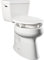 Bemis 7YE85320TSS Assurance with Clean Shield 3 Raised Toilet Seat, White, Elongated