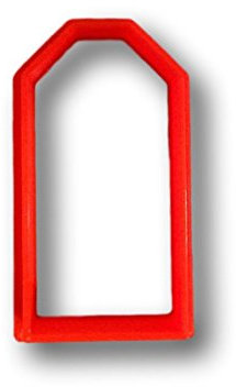 Ausstechform Teebeutel (5,08 cm)