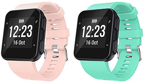 Shieranlee Band Compatible pour Garmin Forerunner 35,Classique Réglable Rechange Sport Accessoire Bande Compatible avec Forerunner 35 Smart Watch, Fit 5.11-9.05 inch (130mm-230mm) Wrist