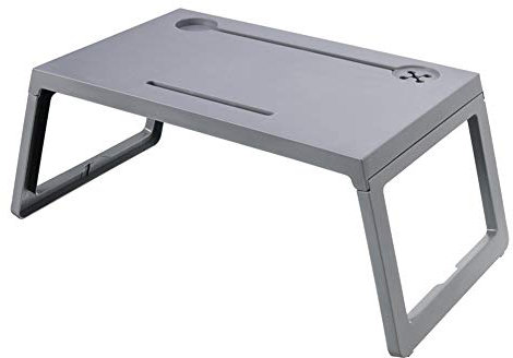 Folding table Lazy Tisch Bett Schreibtisch Schlafzimmer Student Schlafzimmer Bett mit Schubladen Klapp Esstisch Computer Schreibtisch Klapp Kunststoff Tisch Multifunktionstisch Größe 55x27x36cm