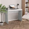 SKM Scrivania Grigio Cemento 90x40x72 cm in Truciolato