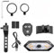 FIXIT-TECH Halterung und Blinker für Roller Xiaomi M365 Standard Essential 1S Pro 2 Scooter 3 Ninebot ES1 ES2 ES4 Richtungsanzeiger
